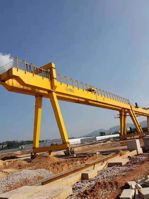 Hohe Technik-kastenähnlicher doppelter Strahln-Bock Crane Electric Rail Traveling Frame