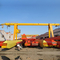 10T überspannen 32M Outdoor Single Beam Bock Crane Medium Sized Lifting Equipment